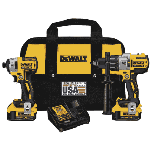 Dewalt XR Hammer Drill & Impact Driver Duo